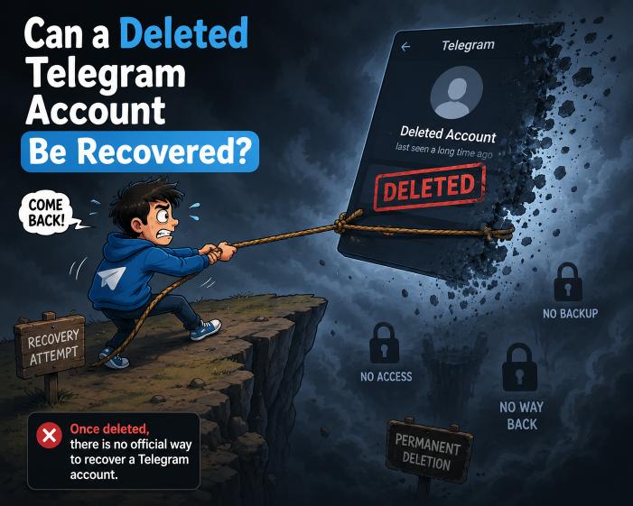 Can a Deleted Telegram Account Be Recovered?
