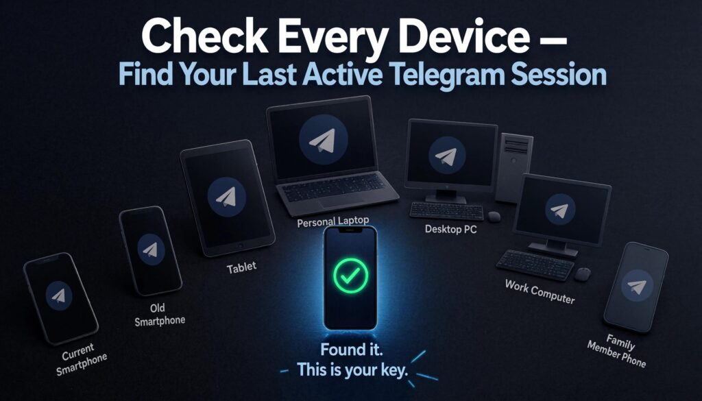 Check Whether You Are Still Logged In Anywhere