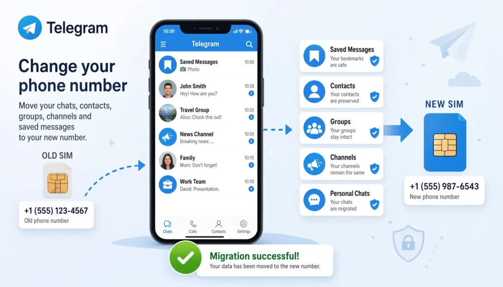 How to Change Your Telegram Phone Number Without Losing Chats (2026 Guide)
