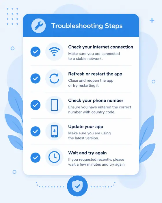 Quick checklist to fix Telegram confirmation code issues