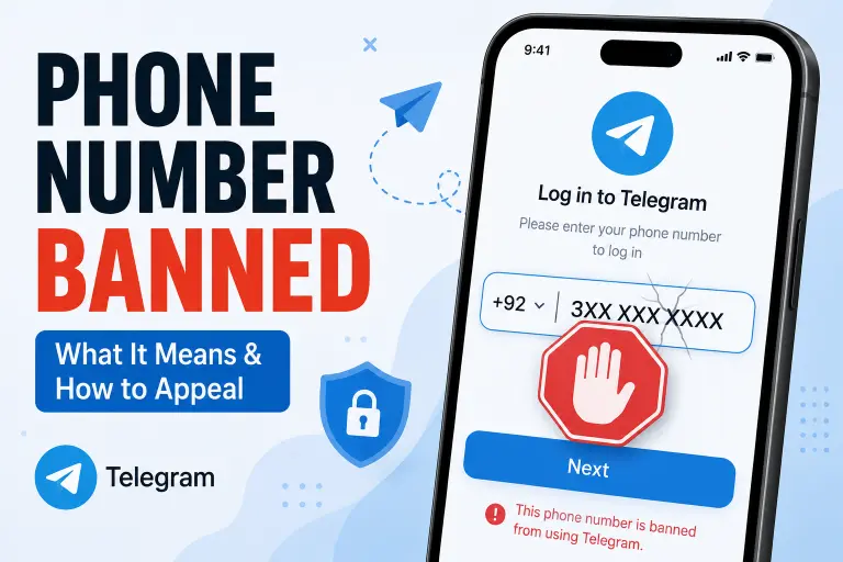 Telegram Says “This Phone Number Is Banned”? Recovery Guide (2026)