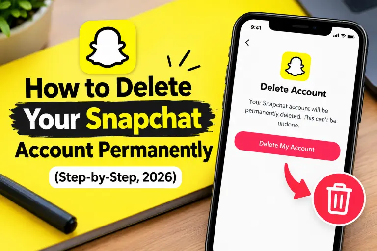 How to Delete Your Snapchat Account Permanently (Step-by-Step, 2026)